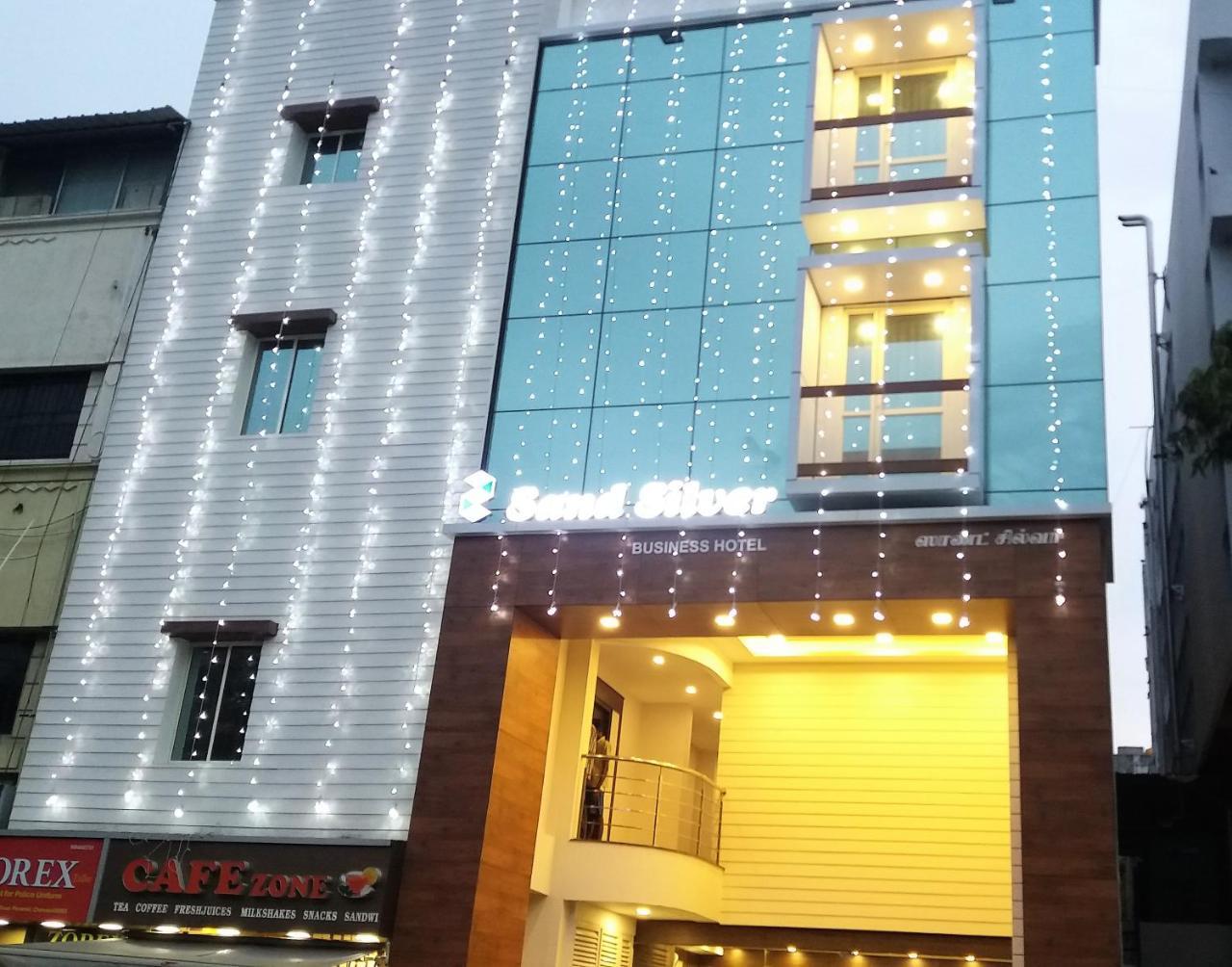 แซนด์ ซิลเวอร์ บิสซิเนส โฮเต็ล Bed & Breakfast เชนไน ภายนอก รูปภาพ